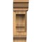 Ekena Millwork Balboa Traditional Smooth Bracket w/ Offset Brace, Western Red Cedar, 5 1/2"W x 16"D x 16"H BKT0604X16X16BOA01SWR - alternate 4